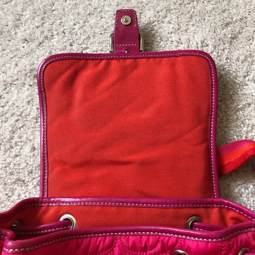 Coach Backpack with Gloves - Picture 13 of 13